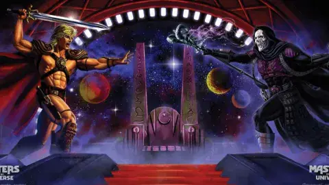 Masters of the Universe Masterverse: Movie He-Man & Skeletor - Deluxe - PAIR