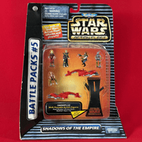 Micro Machines - Star Wars Action Fleet Battle Packs #5 Shadows of the Empire - Sealed on Card
