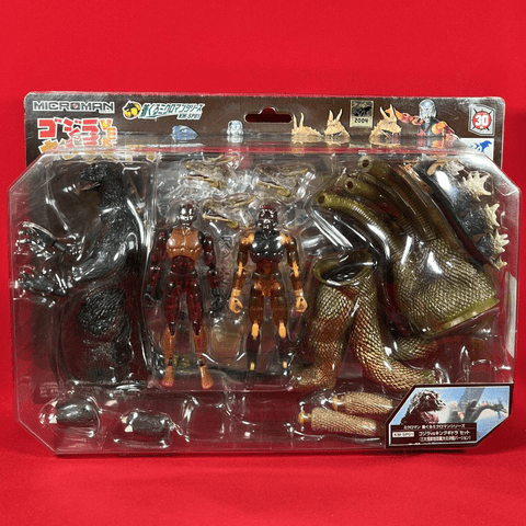 Microman x Godzilla: KM-SP01 Godzilla Vs King Ghiddorah - Sealed in the Packet