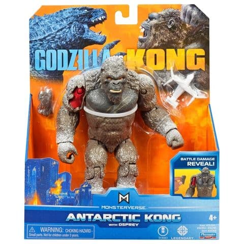 MonsterVerse Godzilla Vs Kong: Antarctic King Kong with Osprey - Action Figure