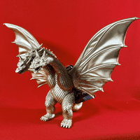 Movie Monster Series Godzilla Vs King Ghidorah: King Ghidorah (1991) - 16cm Tall Soft Vinyl Figure