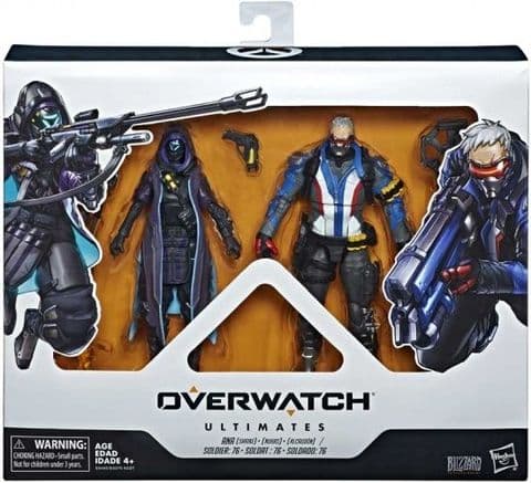 Overwatch - Ultimates Action Figure: Shrike Ana & Soldier 76 - 2-Pack