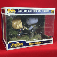 Pop! Marvel 698 Avengers Infinity War Movie Moments: Captain America Vs Thanos - EMP Exclusive!