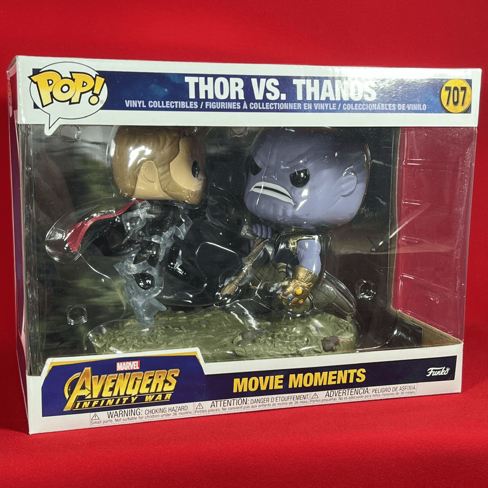 Pop Marvel 707 Avengers Infinity War Movie Moments Thor Vs Thanos