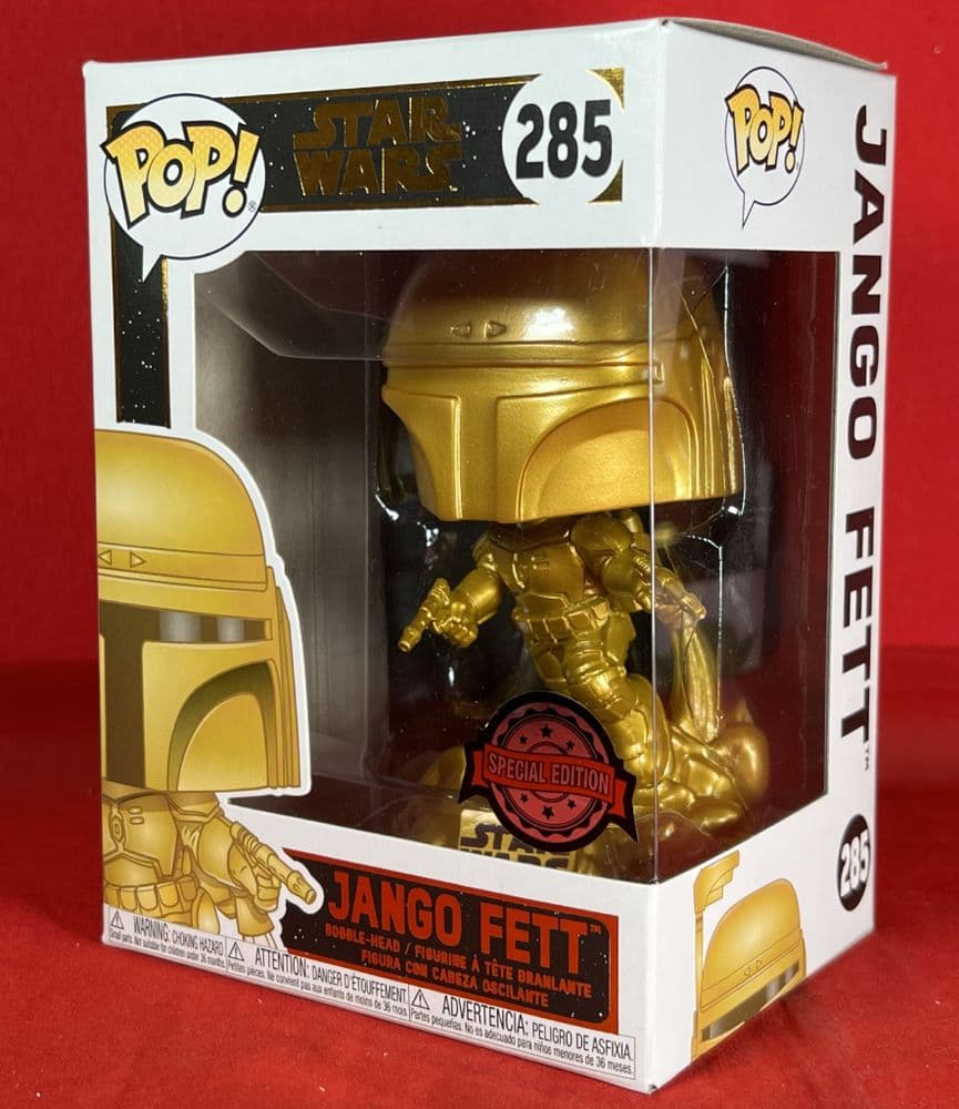 Pop Star Wars 285 Jango Fett - Gold Funko POP! スターウォーズ
