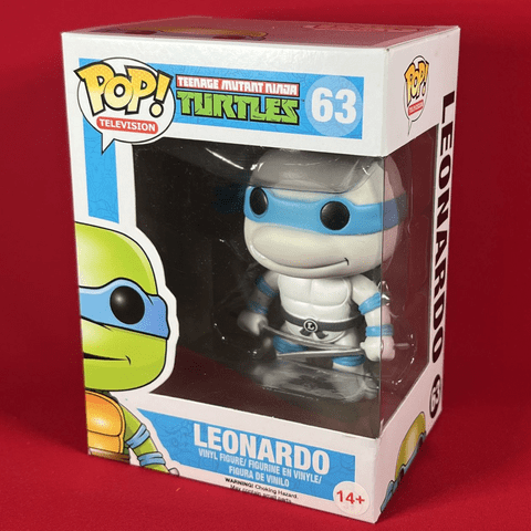 Pop! Television 63 Teenage Mutant Ninja Turtles: Leonardo - Greyscale Version