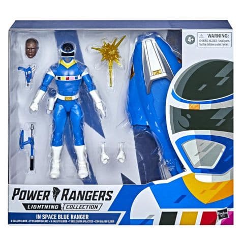 Power Rangers Lightning Collection: In Space Blue Ranger & Galaxy Glider