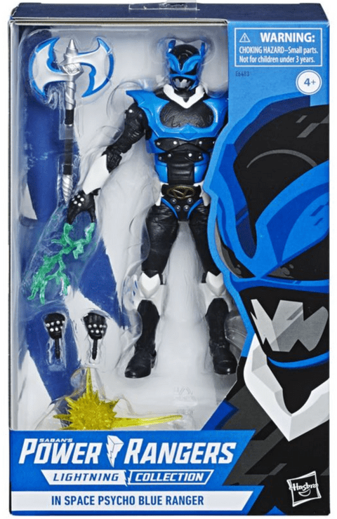 Power Rangers Lightning Collection: In Space Psycho Blue Ranger - 6 Inch Action Figure