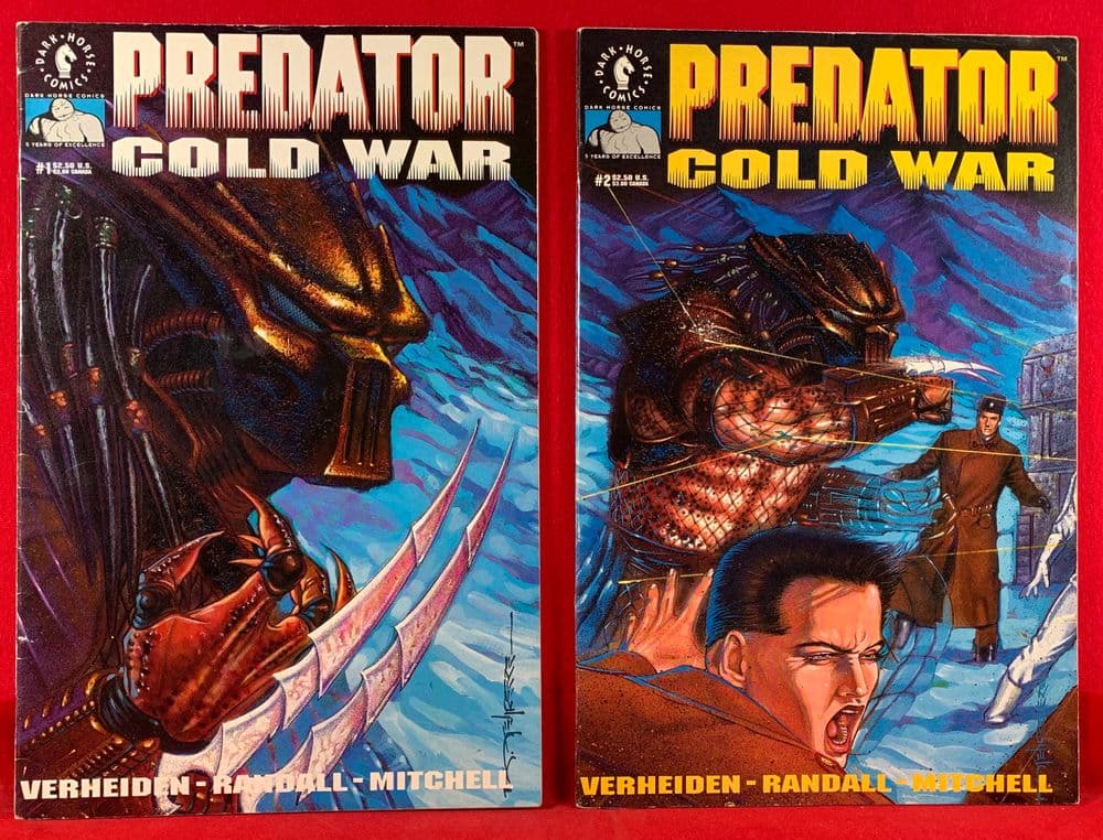 Predator Cold War - Issues 1 to 4 - Full Set of 4 Comics