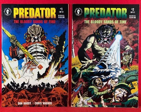 Predator: The Bloody Sands of Time - Issues 1 to 2 - Full Set of 2 Comics