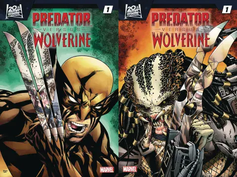Predator Versus Wolverine #1 - Both Mike McKone Wolverine AND Predator Homage Variant Covers