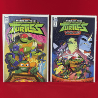 Rise of the Teenage Mutant Ninja Turtles & Sound Off! - Complete Run of Comics - 9 In Total