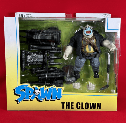 Spawn: The Clown - Deluxe Action Figure - Sealed in Damaged Box