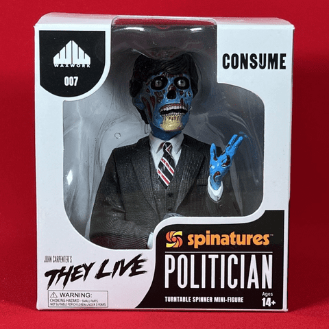 Spinatures - They Live: Politician - Turntable Spinner Mini-Figure