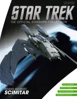 Star Trek The Official Star Trek Collection Special #18 Scimitar (Reman Warbird) - Scarce!