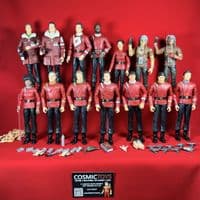 Star Trek Wrath of Khan: Collection of 14 Action Figures - Art Asylum/Diamond Select