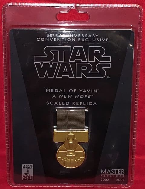 Star Wars 30th Anniversary Convention Exclusive: Medal of Yavin - A New Hope - Scaled Replica