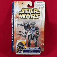 Star Wars Clone Wars: Separatist Forces Durge - Sealed on Card