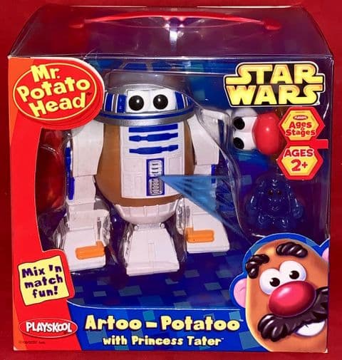 Star Wars/Mr Potato Head: Artoo-Potatoo with Princess Tater - Sealed in Box