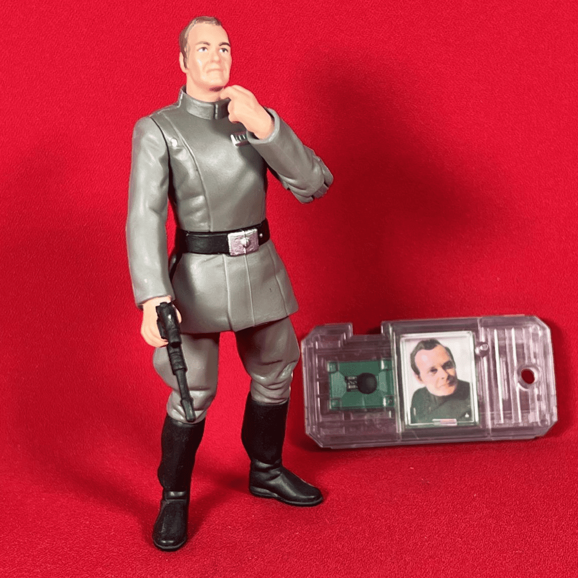 Star Wars Power Of The Force Admiral Motti Action Figure With COMMtech Chip