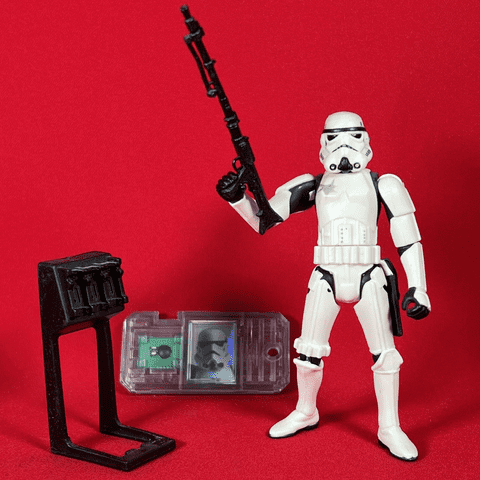 Star Wars Power of the Force CommTech: Stormtrooper - Complete Loose Figure