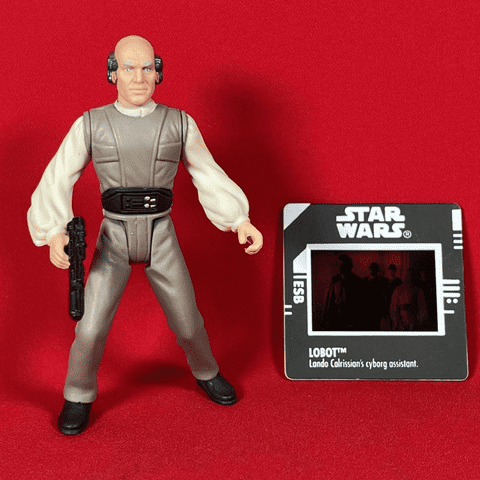 Star Wars Power of the Force Freeze Frame: Lobot - Loose Figure
