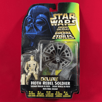 Star Wars Power of the Force: Hoth Rebel Soldier & Anti-Vehicle Laser Cannon - Sealed on Card (1)