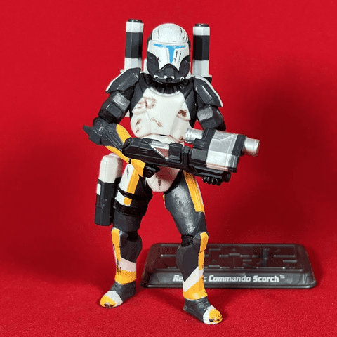 Star Wars Saga Collection: Republic Commando Scorch - Complete Loose Figure