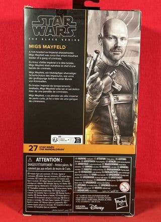 Star Wars Black Seri Migs Mayfeld (Morak) de segunda mano por 25 EUR en Santa Pola en WALLAPOP