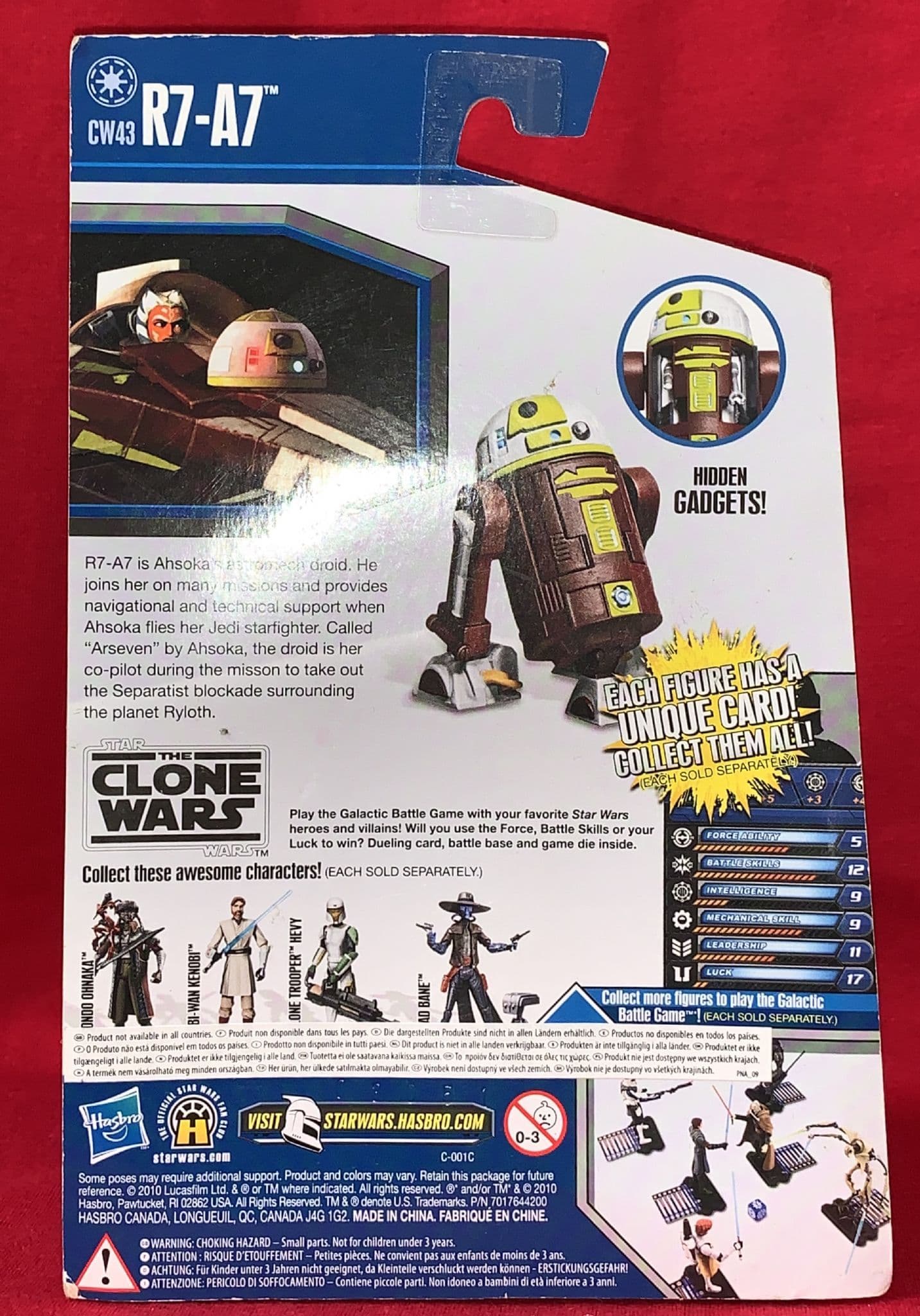 Star Wars The Clone Wars R7-A7 Ahsoka s Astromech Droid - Action Figure