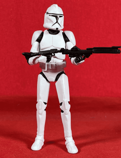 Star Wars The Vintage Collection: Phase 1 Clone Trooper - Loose Action Figure