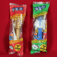 Star Wars x Pex: C-3PO & R2-D2 - Pair of Pez's - Sealed in Packets