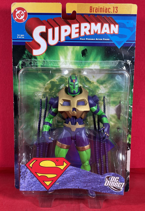 Superman: Brainiac 13 - Complete Action Figure with Packaging