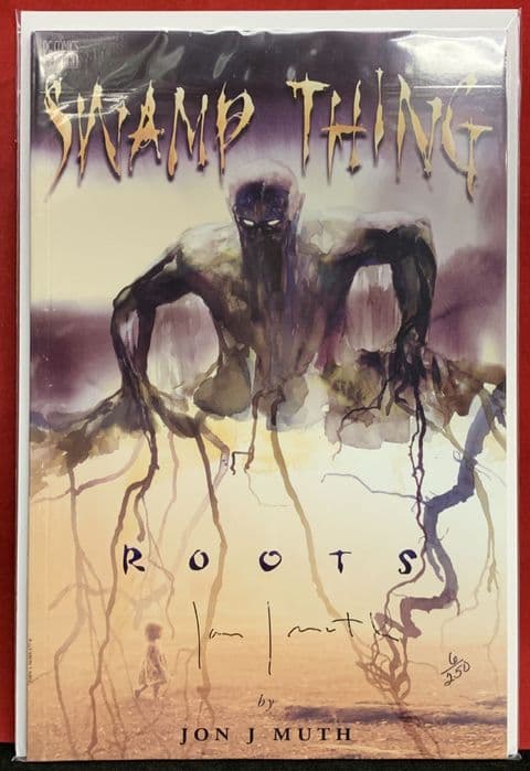 Swamp Thing: Roots - One-Shot/Graphic Novel - Signed By Jon J Muth with Dynamic Forces COA