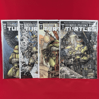 Teenage Mutant Ninja Turtles: Macro Series - Complete Set of 4 Deluxe Comics - All Cover A