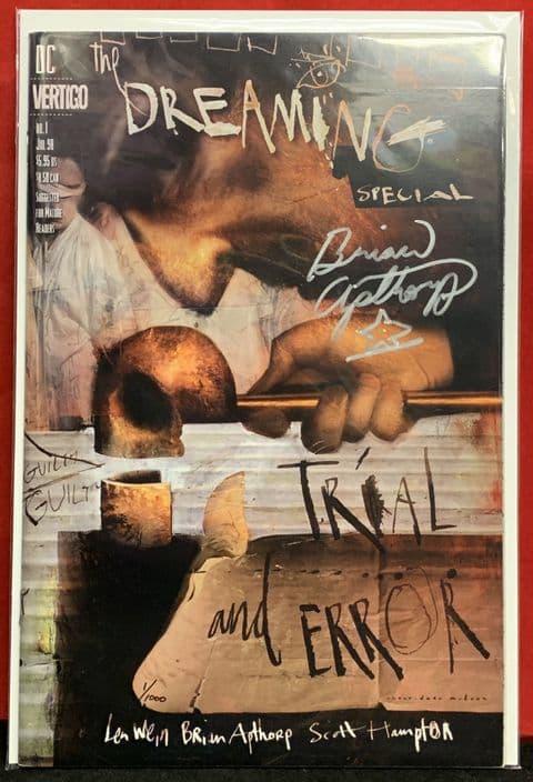 The Dreaming Special #1 - Signed by Brian Apthorp with Dynamic Forces COA - Number 1!!!