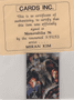 The X-Files #11 & Promo Trading Card - SIGNED By Miran Kim (Artist)