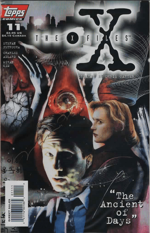 The X-Files #11 & Promo Trading Card - SIGNED By Miran Kim (Artist)