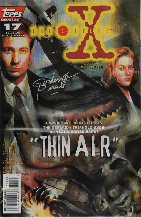 The X-Files #17-19 - SIGNED By Charles 'Charlie' Adlard & Gordon Purcell - Limited Edition 6/200