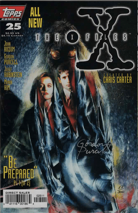 The X-Files #25 & #26 - SIGNED By Gordon Purcell - Limited Edition 52/300  ​​