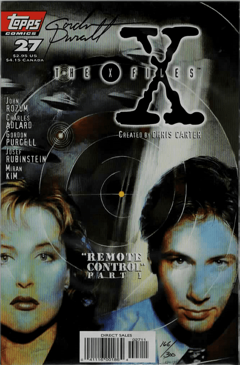 The X-Files ##27-29 Collection - SIGNED By Gordon Purcell - Limited Edition 166/300