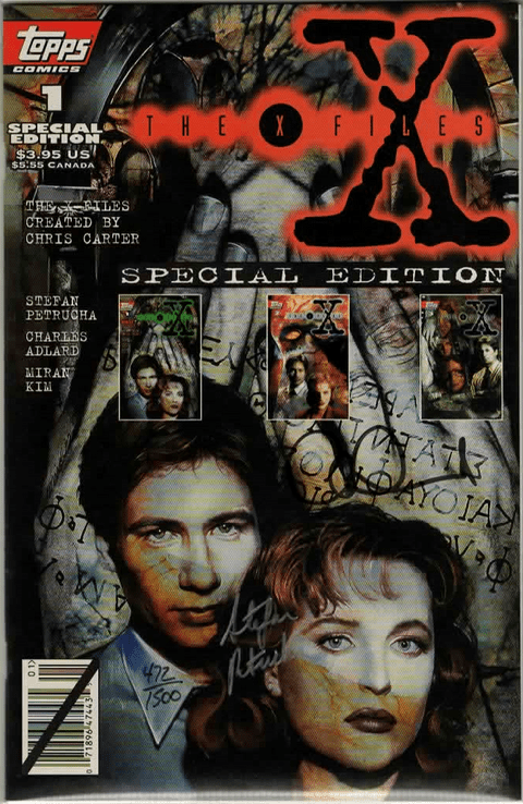 The X-Files Special #1 - SIGNED By Stefan Petrucha & Charles Adlard - Limited Edition 472/1500