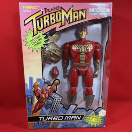 Tiger Electronics - Talking Turbo Man - SEALED in Box - Vintage 1996