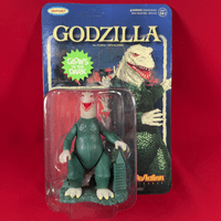 Toho ReAction Figure: Godzilla Vintage Model Kit - Glows in the Dark! - 3.75" Figure