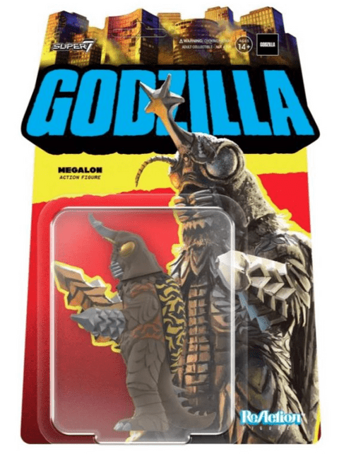 Toho ReAction Figure: Megalon - 3.75