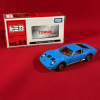 Tomica Event Model No. 24: Lamborghini Muira SV (Blue) - 1/161 Scale