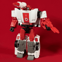 Transformers Generations Kingdom: Red Alert & Upgrade Kit - Deluxe Class - Loose Figure