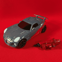Transformers Movie (2007): Smokescreen - Deluxe Class - Loose Figure