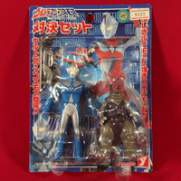 Ultraman Cosmo Confrontation Set: Luna Mode & Golmede - Yutaka Soft Vinyl Figures 2-Pack