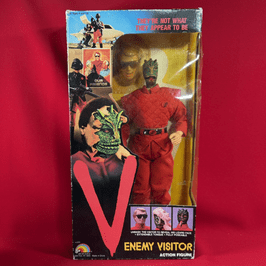 V: Enemy Visitor - Action Figure by LJN - Complete in Box
